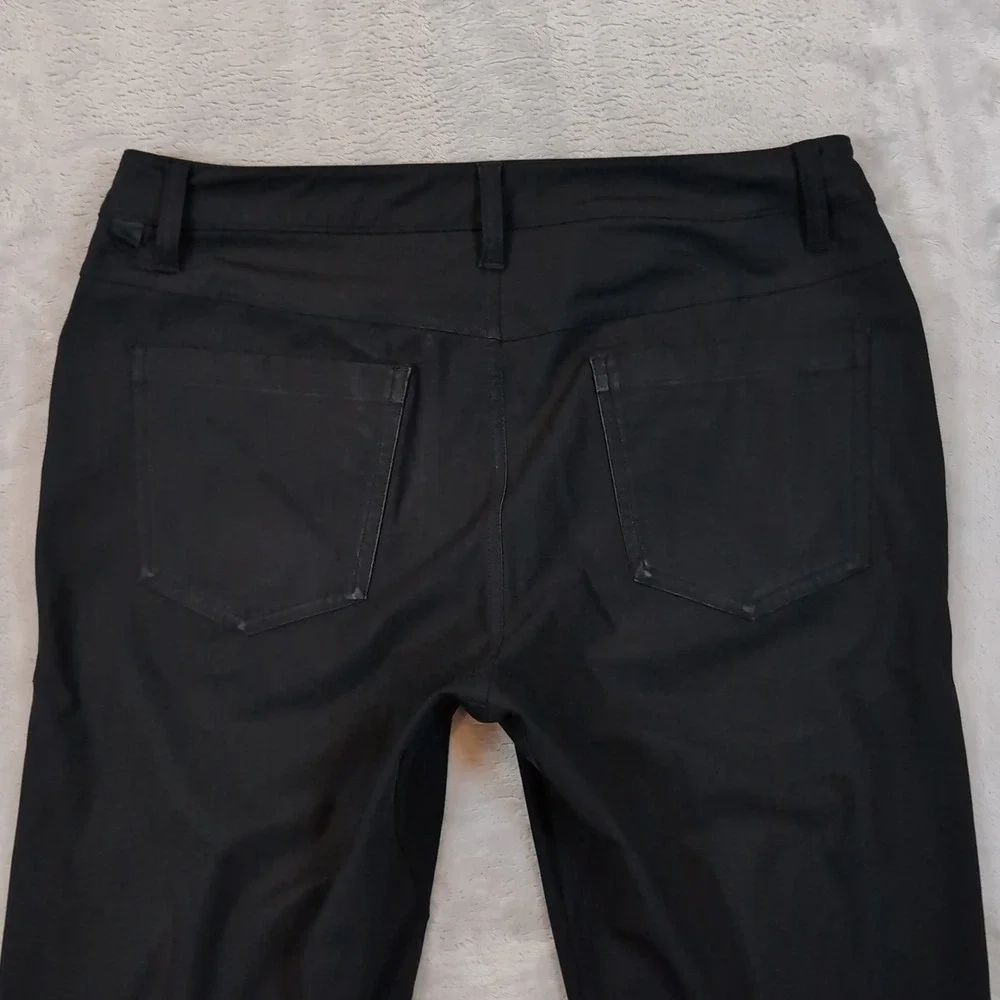 Lululemon‎ ABCs Pant Mens 31 (32x29) Black Slim Fit Warpstreme Five Pocket Golf